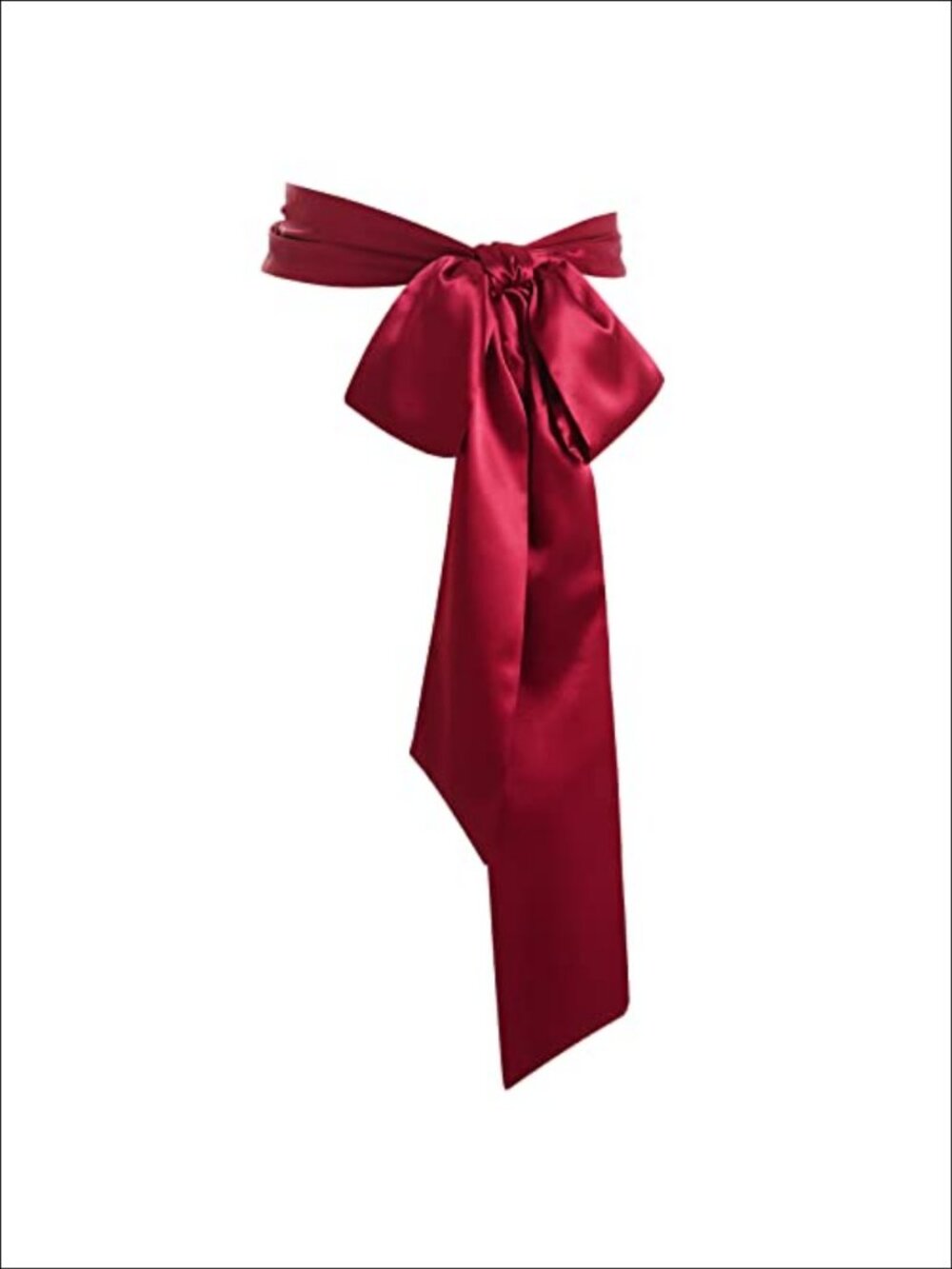 Satin Sash Belt 4 Inch Wide 98 Inch Long Tie Bow Formal Dress Bridal Waist Belt